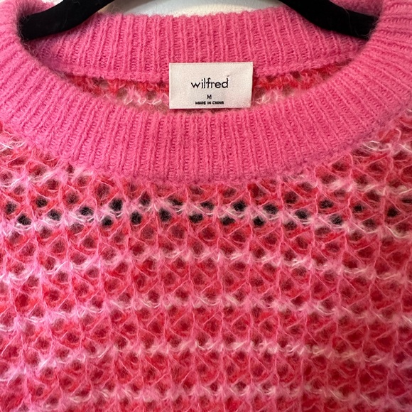 Wilfred Nesa Pink & Red Sweater Medium - Picture 2 of 6